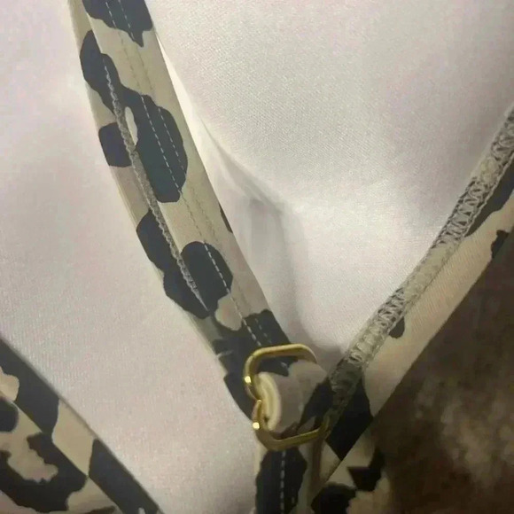 WOMENS CHEETAH ANIMAL PRINT FRESHWATER TANKINI TOP NWT XXL - Picture 2 of 8